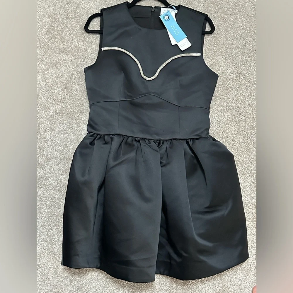Tanya Taylor Fall ‘22, Naoki Mini Dress, NWT, Embellished💎 Cocktail 🍸 size 8